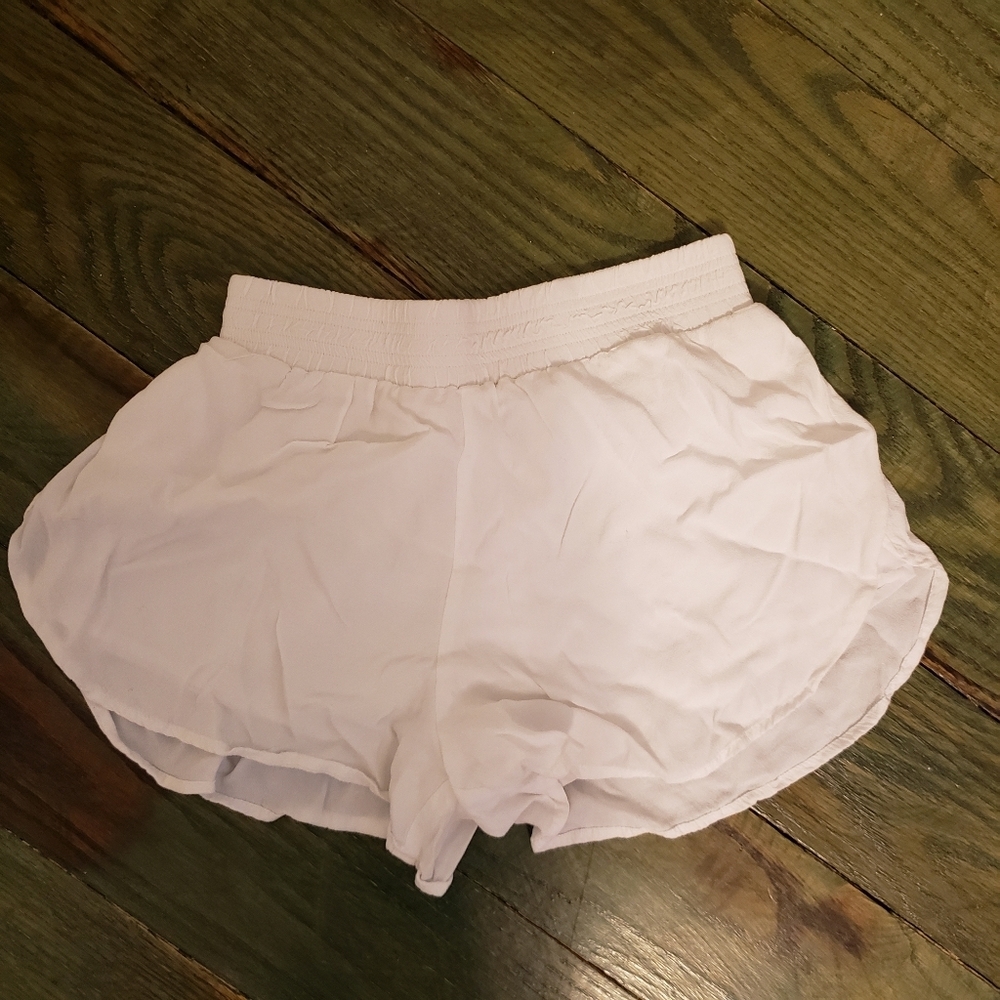 BB Dakota flounce shorts white XS
